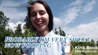 Beautiful Girl Shits her Panties on her Walk