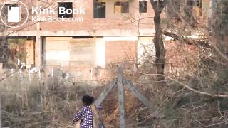 desi aunty morning ritual outdoor