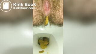 Massive Dump From Hairy Trans Ass