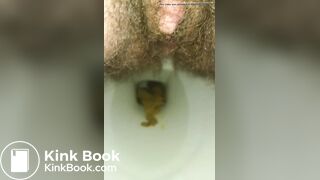 Massive Dump From Hairy Trans Ass