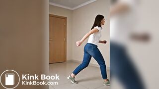 AI girl poops herself