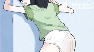 Diaper girl animation - video 2
