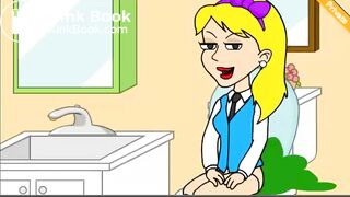 Sexy Mistress ... Poops In Toilet/Blowjob