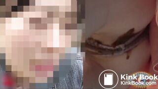 Japanese women with diarrhea in a train.