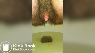 Taking a dump in a thrift store bathroom
