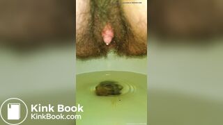 Taking a dump in a thrift store bathroom