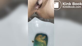 Chinese girl poop - video 58