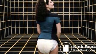 Hologram Counselor Troi Poops Her Diaper (AI)