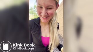 Gym girl close up