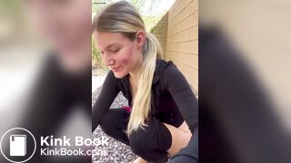 Gym girl close up