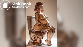 Human Toilet Slave FOREVER JOI Femdom Scat Art 3D