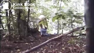 Woman scat nature