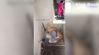 Desi lady poop 4