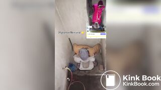 Desi lady poop 4