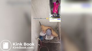 Desi lady poop 4