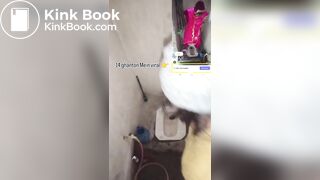 Desi lady poop 4
