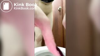 Cute teen peeing and shitting