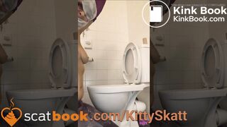 Smelly piss and shit on the toilet!