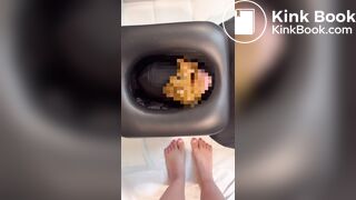 Hot Girl Uses Man As Toilet 2