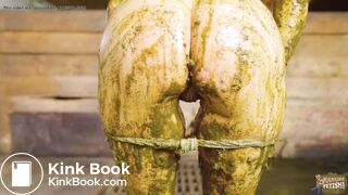 BM Sneaky Fun In The Cowshed - orgasm in cowshit