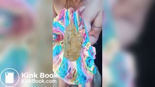 Shit in Rainbow Fishnets