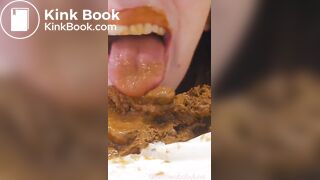 eat her poop