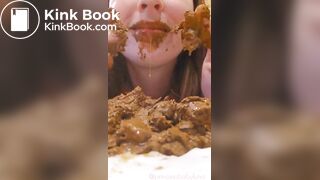 eat her poop
