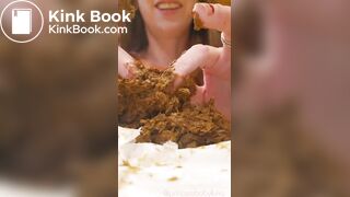 eat her poop