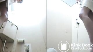 Japanese woman's toilet scene - video 900