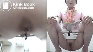 Japanese woman's toilet scene - video 900