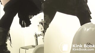 Japanese woman's toilet scene - video 924