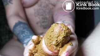 scat dirty blowjob and handjob