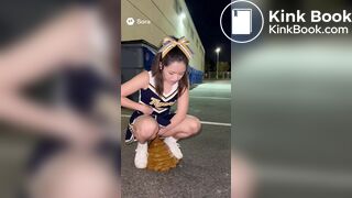 An AI girl diarrhea