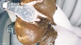 SBP rams her clogged pipe wit weird dildo