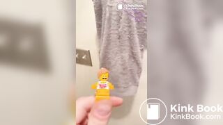 Girl Poop On Lego Man