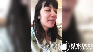 Sexy girl farting and pooping compilation