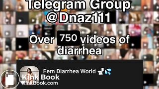 Desperate girl with diarrhea - video 2