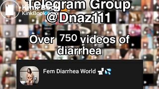Desperate girl with diarrhea - video 2