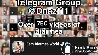 Desperate girl with diarrhea - video 2