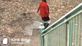 Shitting outdoors - video 13