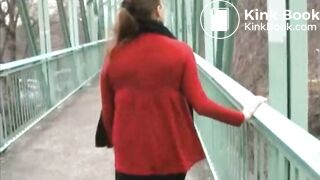 Shitting outdoors - video 13