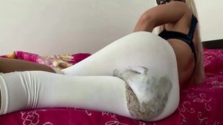 Panty pooping explosion