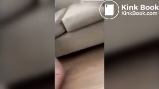 Chubby girl deep sloppy anal fuck