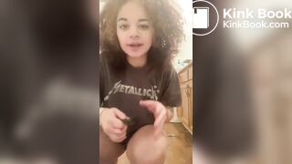 Fine light skin shits herself