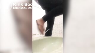german vegan turds are too big for squatting toilet