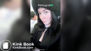 Fat shit on an airplane