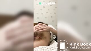 hairy ass poop