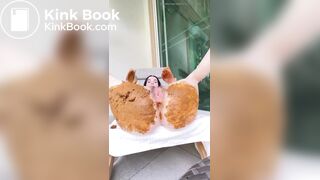 smearing poop - video 3