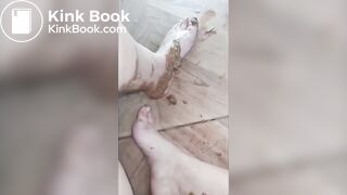 Sloppy Shit in Blue Panties