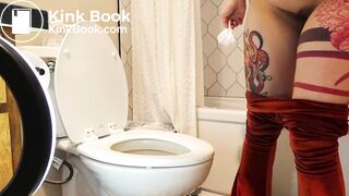 Cute GC toilet poop compilation